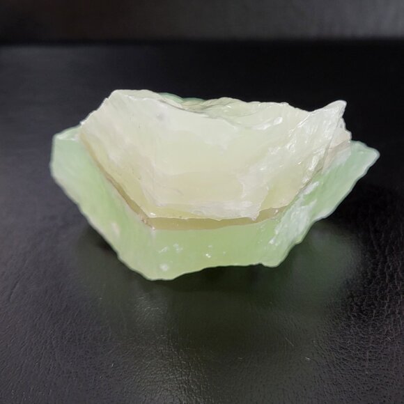 Green Calcite Mineral Crystal Raw - Picture 3 of 4